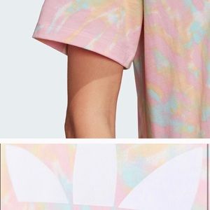 ADIDAS TIE DYE TEE DRESS Size M